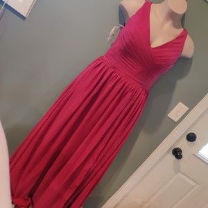 chiffon bridesmaid dress size 14